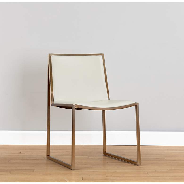Image 1 Sunpan Blair Dining Chair Castillo Cream Set of 2