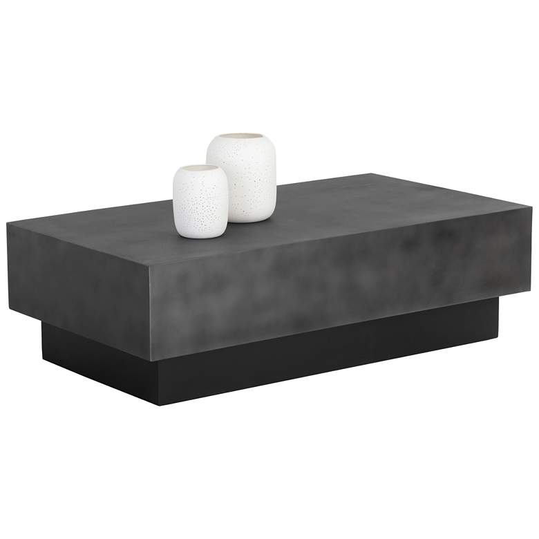Image 1 Sunpan Blakely Coffee Table Gunmetal