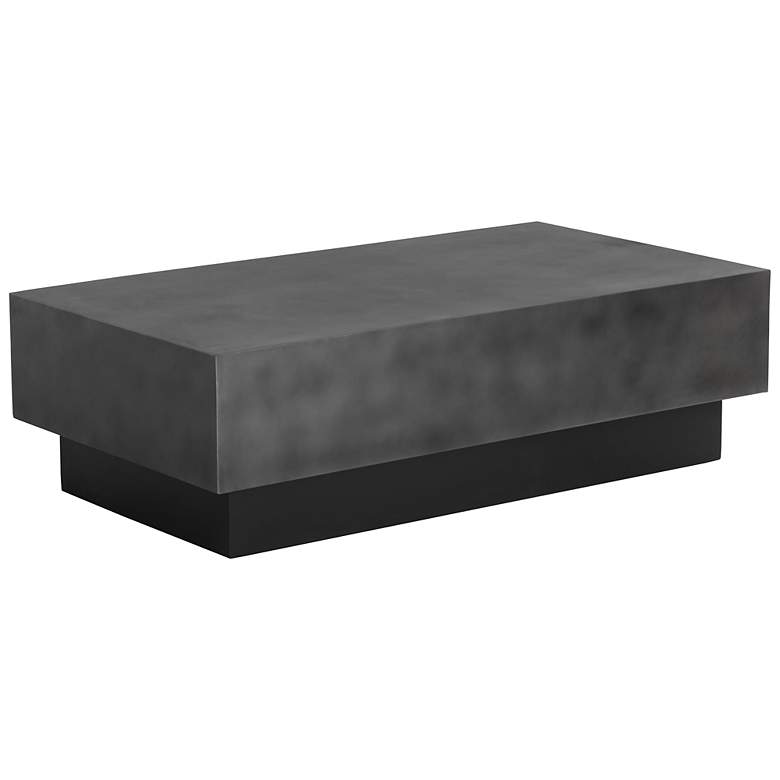 Image 2 Sunpan Blakely Coffee Table Gunmetal more views