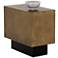 Sunpan Blakely Side Table Antique Brass
