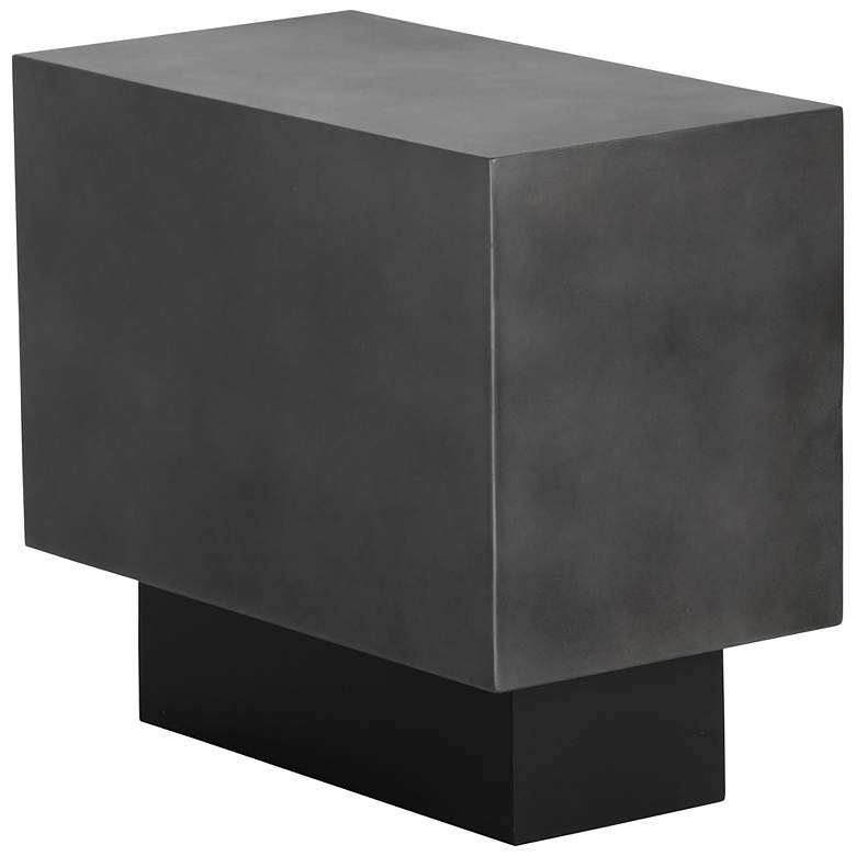 Image 2 Sunpan Blakely Side Table Gunmetal more views