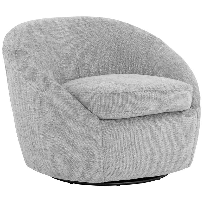 Image 2 Sunpan Bliss Swivel Lounge Chair Husky Gray