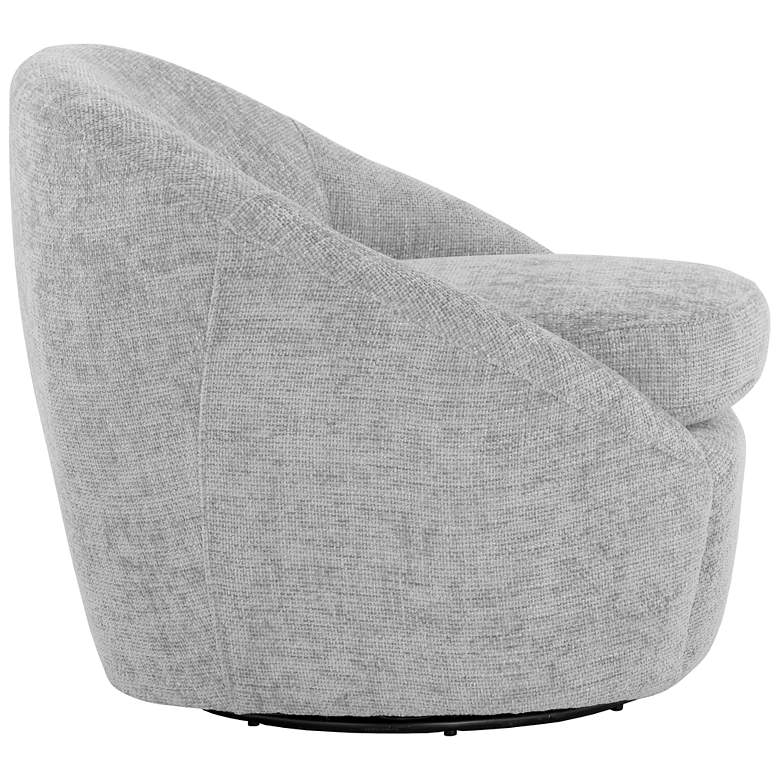 Image 4 Sunpan Bliss Swivel Lounge Chair Husky Gray more views