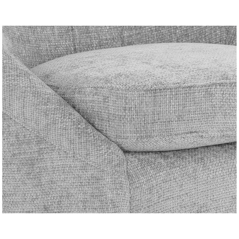 Image 6 Sunpan Bliss Swivel Lounge Chair Husky Gray more views