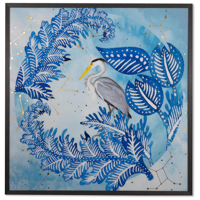 Image 1 Sunpan Blue Heron 48" X 48" Charcoal Frame