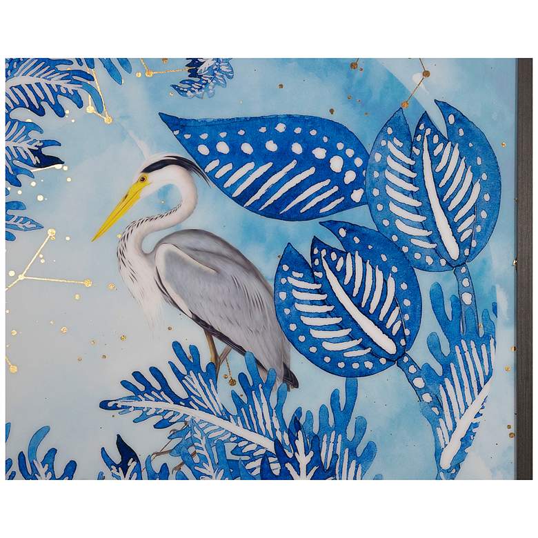 Image 5 Sunpan Blue Heron 48" X 48" Charcoal Frame more views