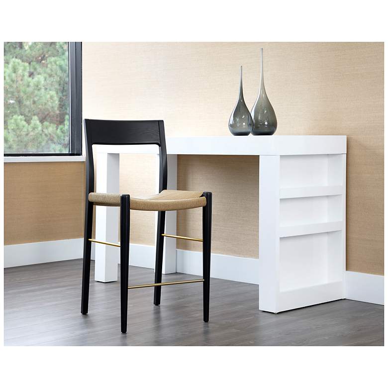 Image 5 Sunpan Bondi Counter Stool Black more views