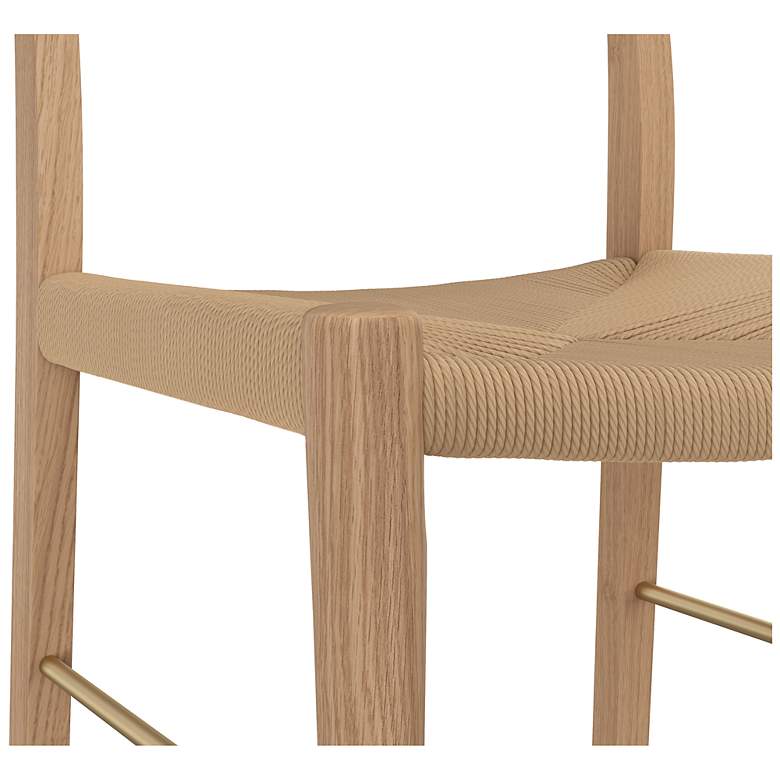 Image 5 Sunpan Bondi Counter Stool Light Oak more views