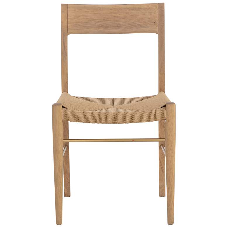 Image 3 Sunpan Bondi Dining Chair Light Oak Set of 2 more views