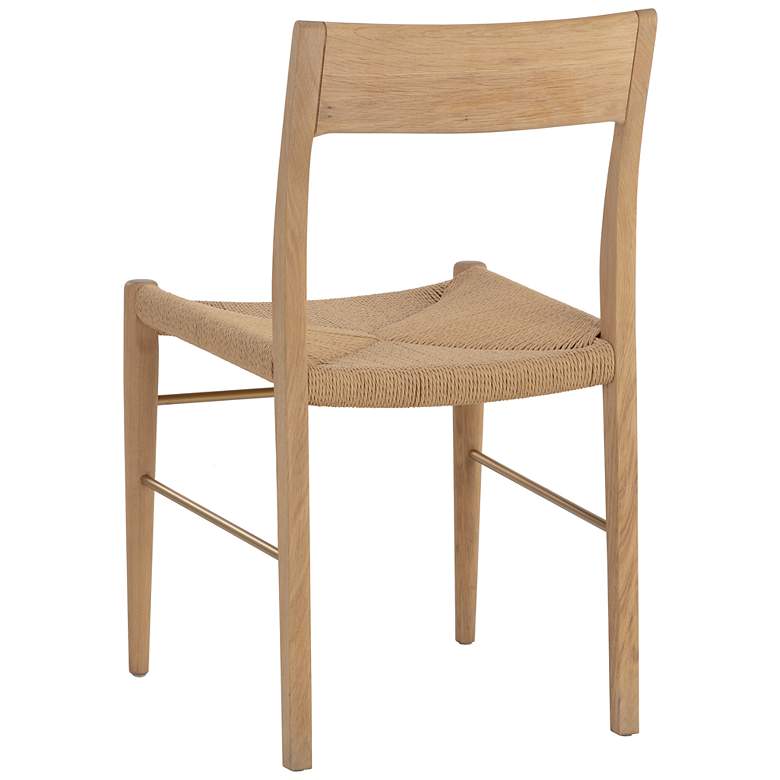 Image 5 Sunpan Bondi Dining Chair Light Oak Set of 2 more views