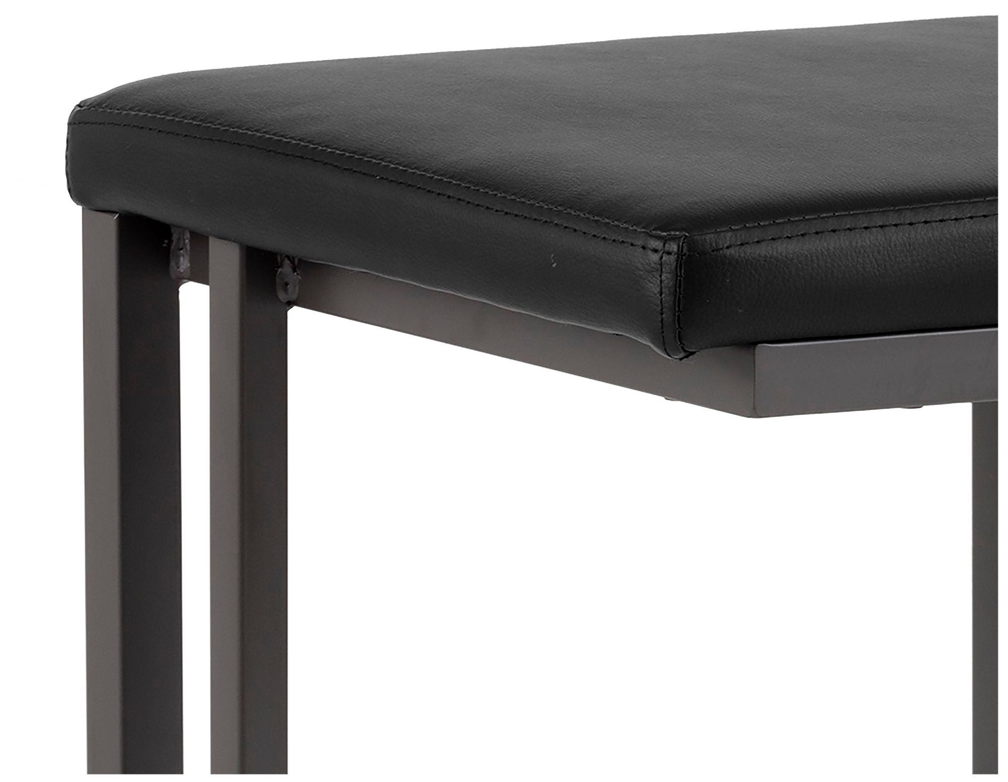 Image 4 Sunpan Boone Barstool Gray Onyx Set of 2 more views