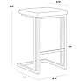 5_Sunpan Boone Counter Stool Black Bravo Cognac Set of 2 more views