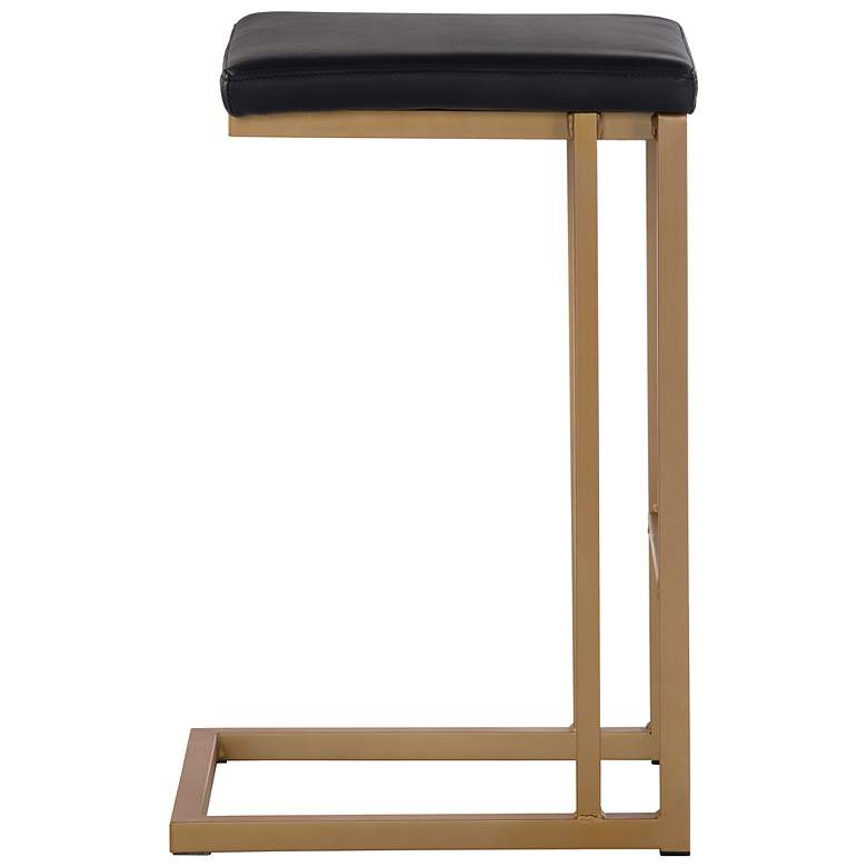 Image 2 Sunpan Boone Counter Stool Champagne Gold Onyx Set of 2 more views