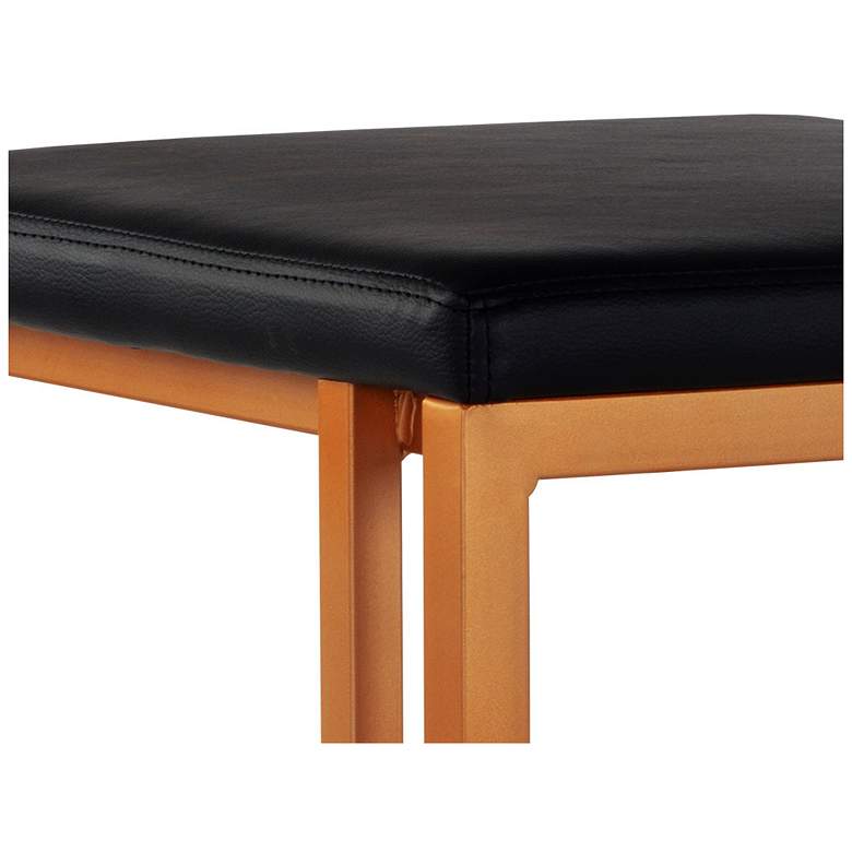 Image 6 Sunpan Boone Counter Stool Champagne Gold Onyx Set of 2 more views
