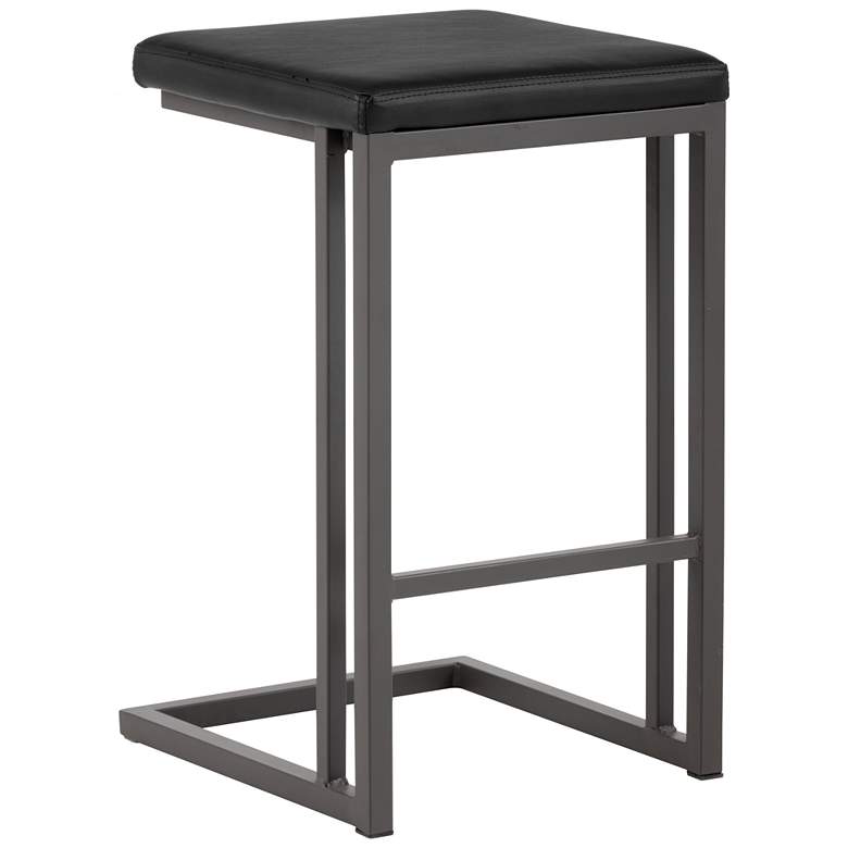 Image 1 Sunpan Boone Counter Stool Gray Onyx Set