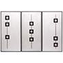 1_Sunpan Boxed In (Set of 3) 30" X 60" Black Floater Frame