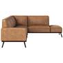 3_Sunpan Brandi Sofa Chaise Raf Camel Leather more views