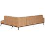 4_Sunpan Brandi Sofa Chaise Raf Camel Leather more views