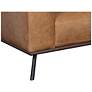 6_Sunpan Brandi Sofa Chaise Raf Camel Leather more views