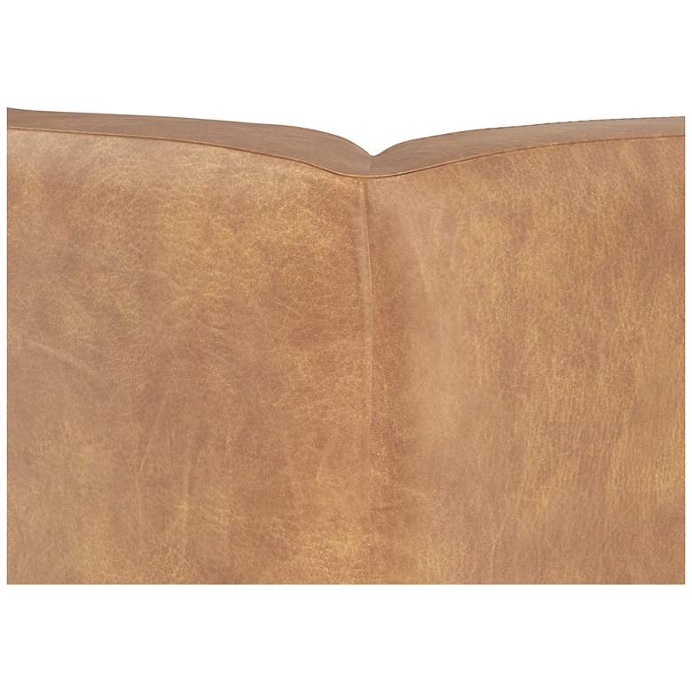 Image 7 Sunpan Brandi Sofa Chaise Raf Camel Leather more views