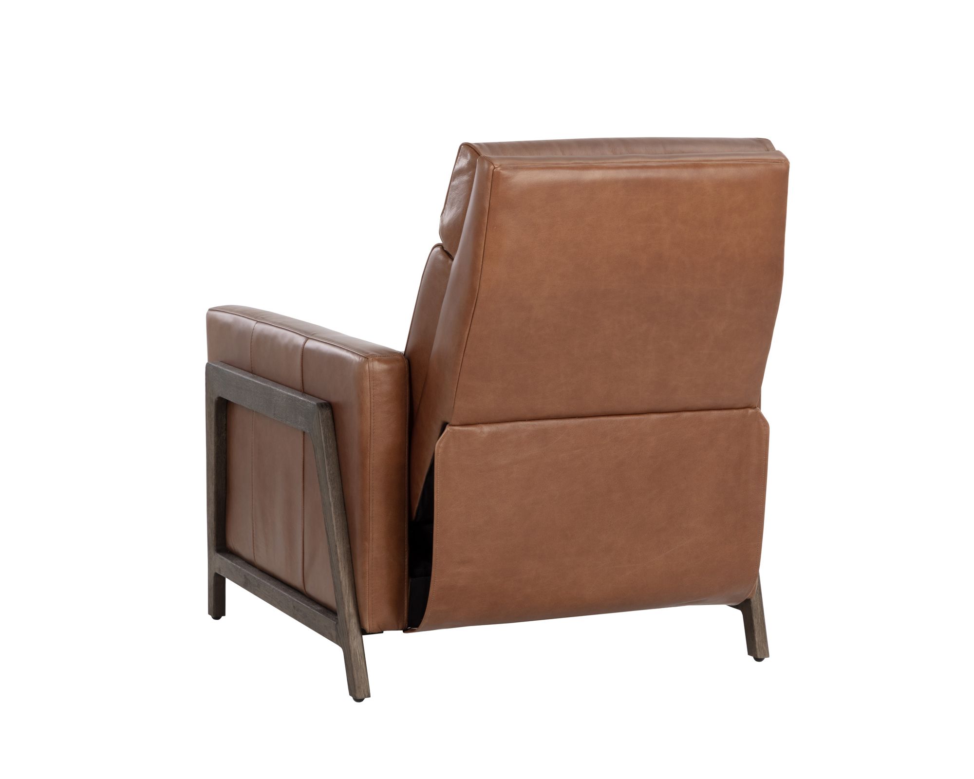 Sunpan Brandon Recliner Shalimar Tobacco Leather