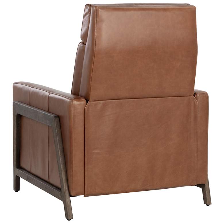 Image 5 Sunpan Brandon Recliner Shalimar Tobacco Leather more views