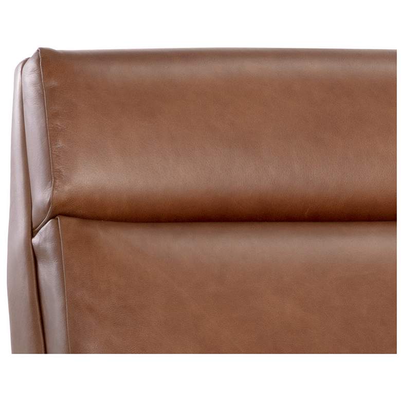 Image 7 Sunpan Brandon Recliner Shalimar Tobacco Leather more views