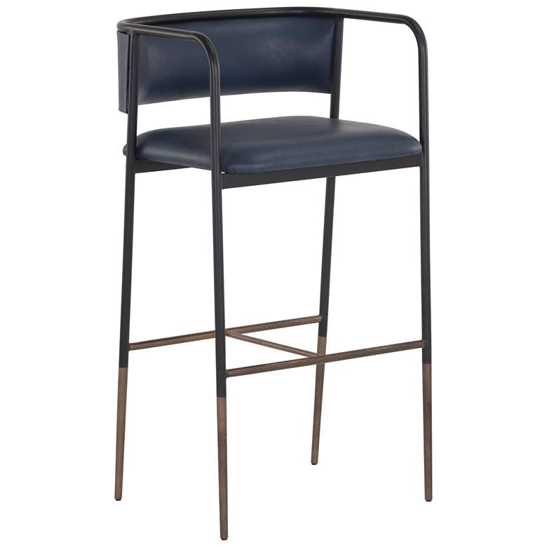 Image 1 Sunpan Brenan Barstool Bravo Admiral
