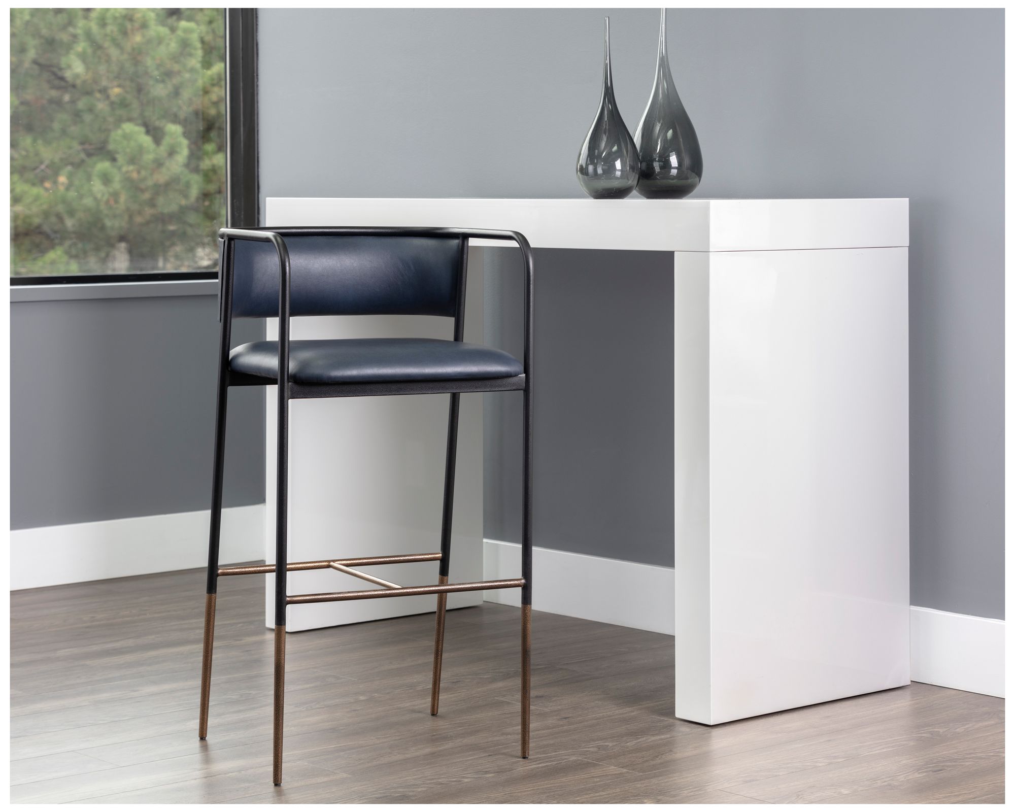 Sunpan Brenan Barstool Bravo Admiral