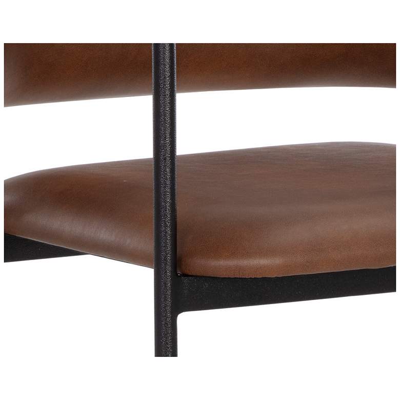 Image 6 Sunpan Brenan Barstool Bravo Cognac more views