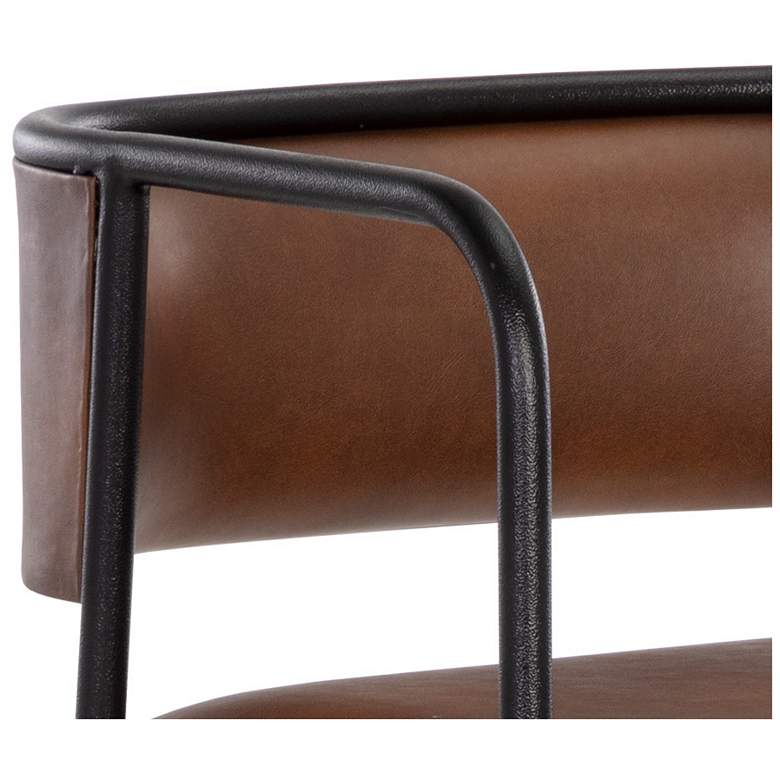Image 7 Sunpan Brenan Barstool Bravo Cognac more views