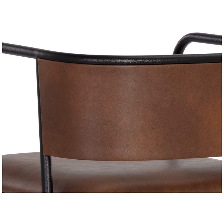 Image 7 Sunpan Brenan Counter Stool Bravo Cognac more views
