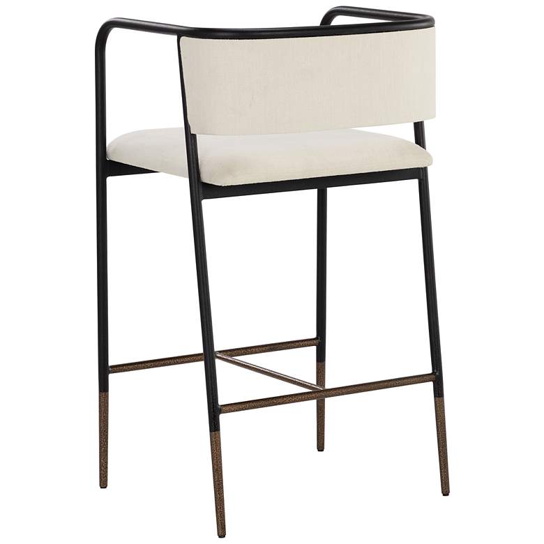 Image 4 Sunpan Brenan Counter Stool Zenith Alabaster more views