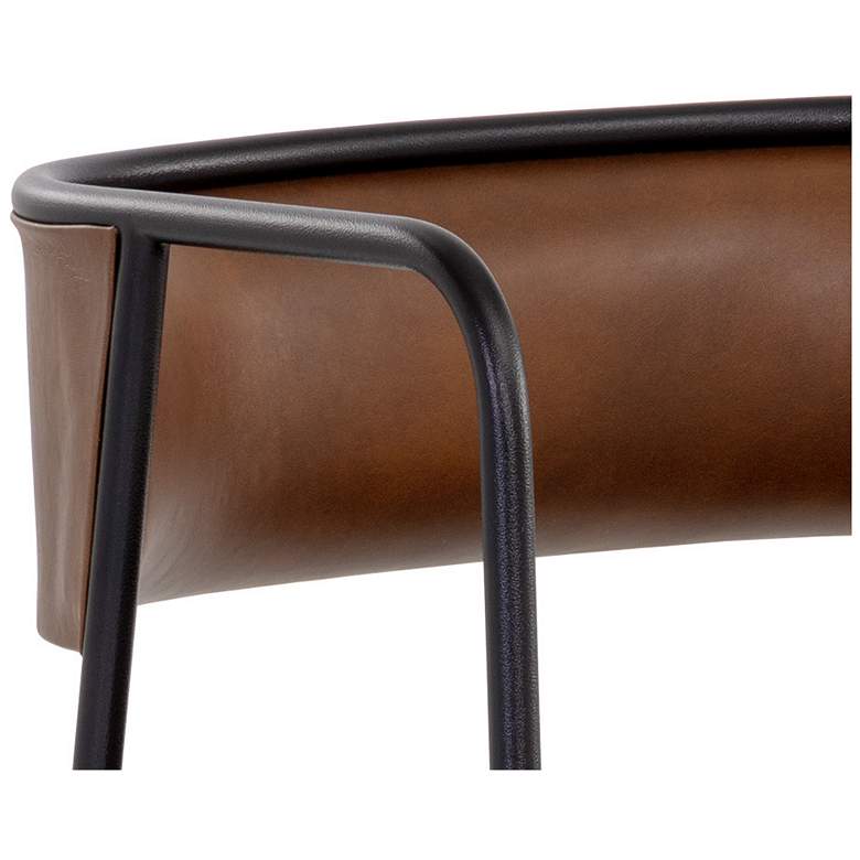 Image 7 Sunpan Brenan Dining Armchair Bravo Cognac more views