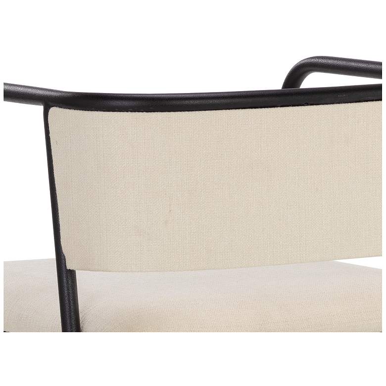 Image 3 Sunpan Brenan Dining Armchair Zenith Alabaster more views
