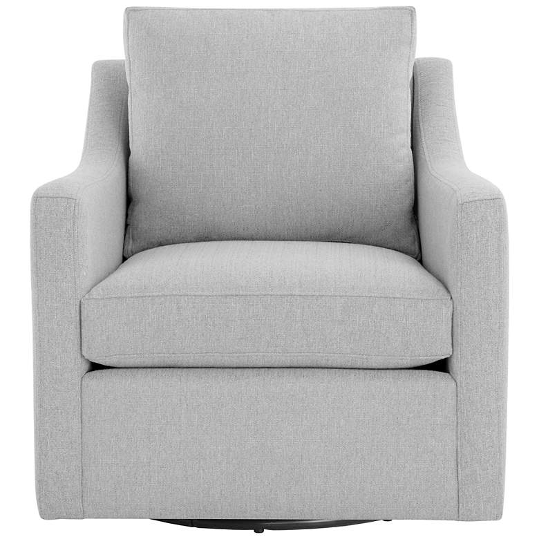 Image 3 Sunpan Brianna Swivel Lounge Chair Liv Dove more views