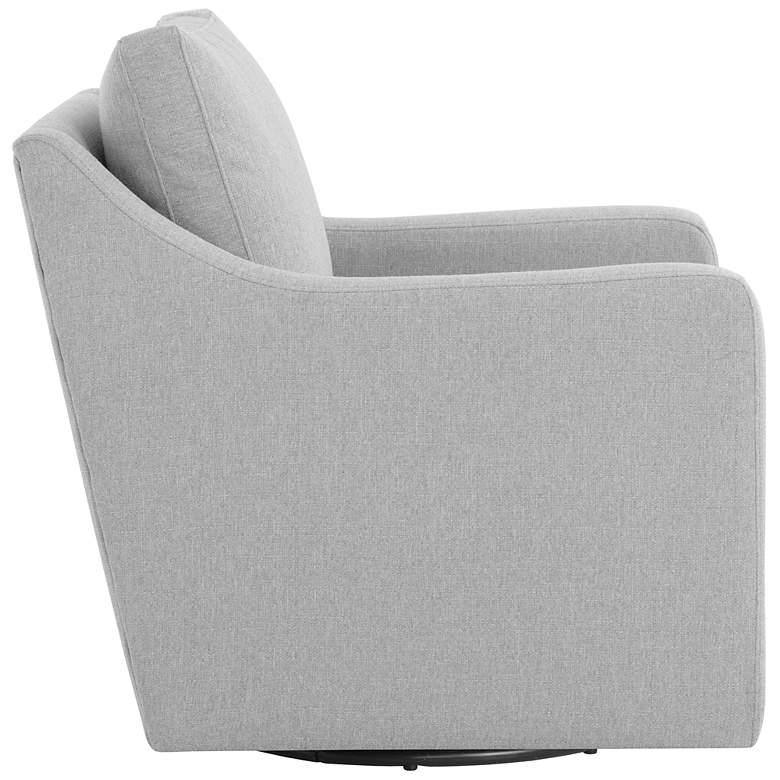 Image 4 Sunpan Brianna Swivel Lounge Chair Liv Dove more views