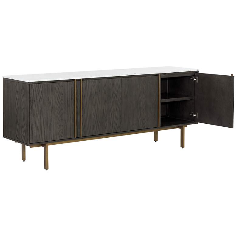 Image 3 Sunpan Briar Sideboard Dark Brown more views