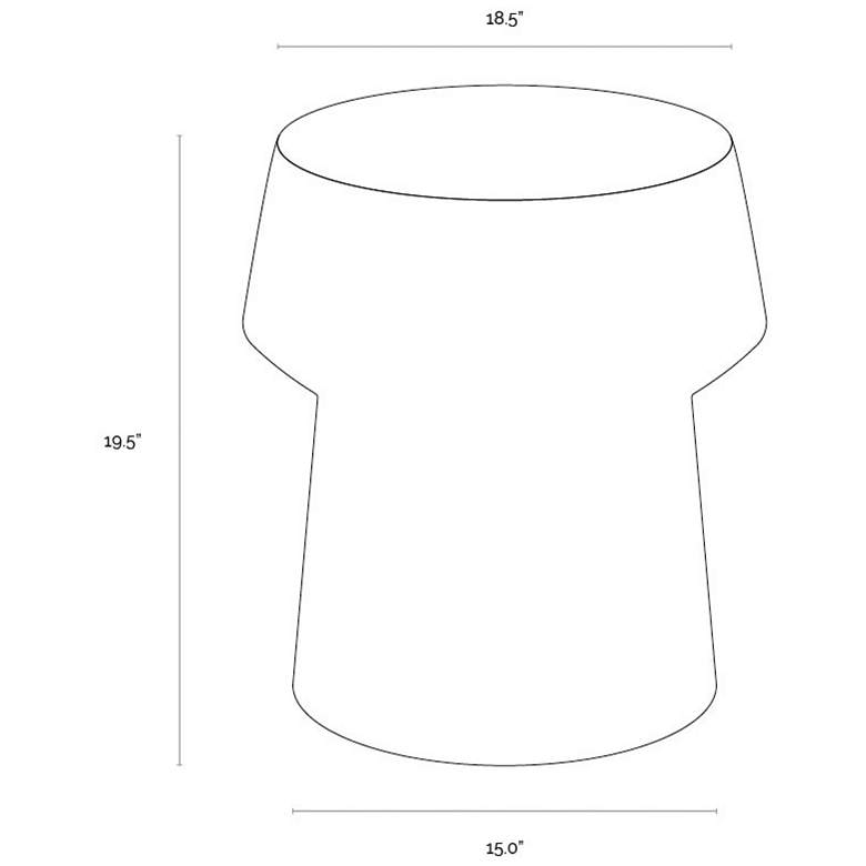 Image 6 Sunpan Brie End Table more views