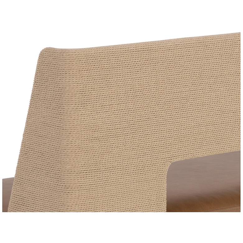 Image 6 Sunpan Brocco Banquette Milliken Cognac more views