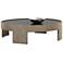 Sunpan Brunetto Coffee Table Large Ash Gray