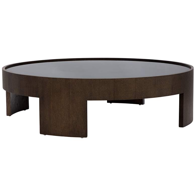 Image 2 Sunpan Brunetto Coffee Table Large Distressed Brown more views