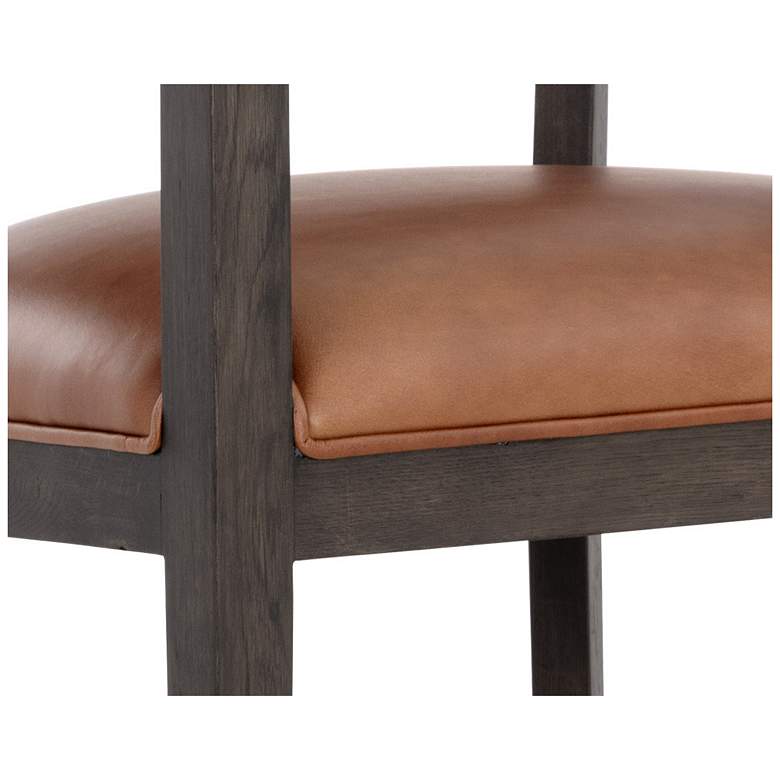 Image 5 Sunpan Brylea Counter Stool Brown Shalimar Tobacco Leather more views