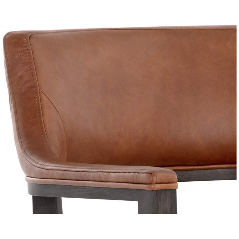 Image 6 Sunpan Brylea Counter Stool Brown Shalimar Tobacco Leather more views