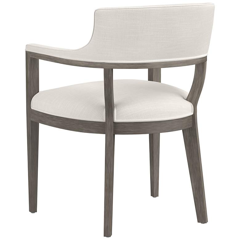 Image 4 Sunpan Brylea Dining Armchair Ash Gray Linoso Ivory more views