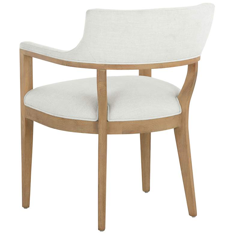 Image 4 Sunpan Brylea Dining Armchair Natural Heather Ivory Tweed more views