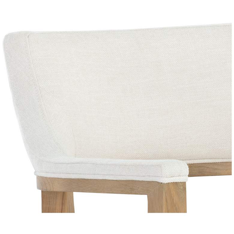 Image 7 Sunpan Brylea Dining Armchair Natural Heather Ivory Tweed more views