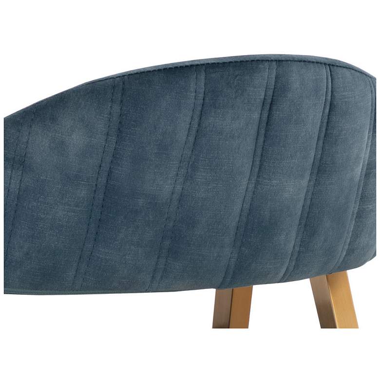 Image 7 Sunpan Burgos Dining Armchair Nono Petrol more views