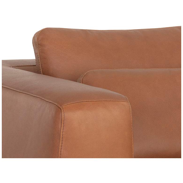 Image 7 Sunpan Burr Armchair Behike Saddle Leather more views