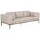Sunpan Burr Sofa Bali Bone Leather
